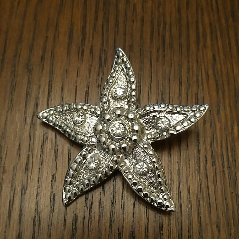 Starfish Brooch