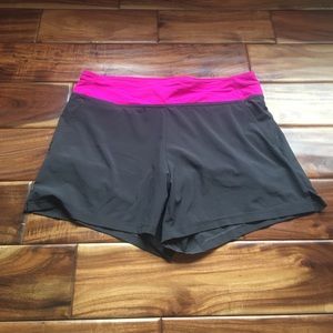 Gray and Pink Lucy shorts
