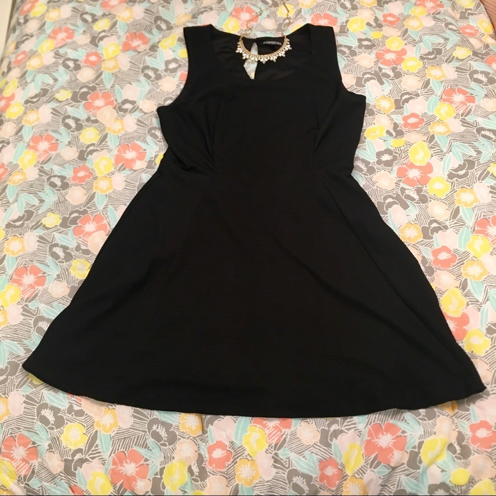 Express Black Dress A-line Used 💗