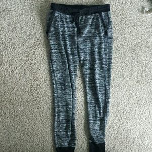 "Almost Famous" Grey and Black Jogger Sweatpants