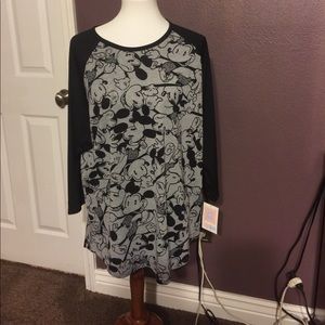 Lularoe DISNEY NWT Randy 3xl partial Tags