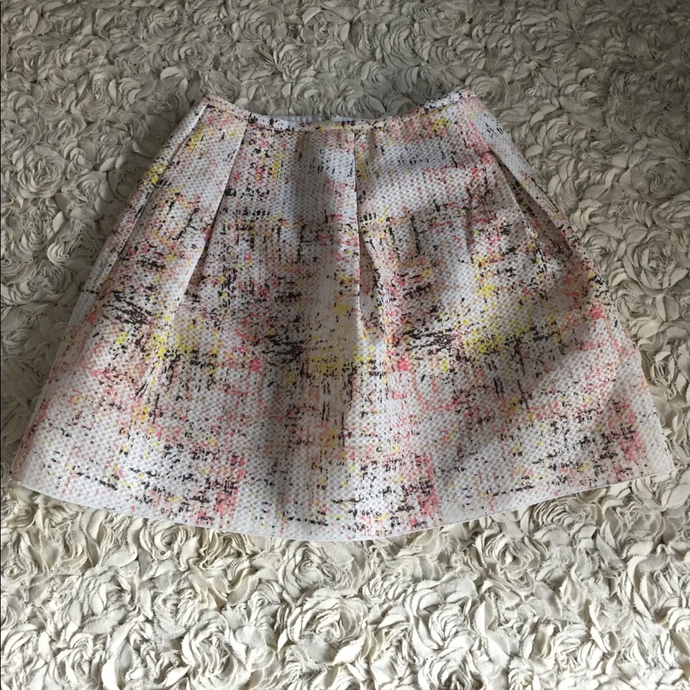 📍SALE! Polyester birdcage pleated skirt.