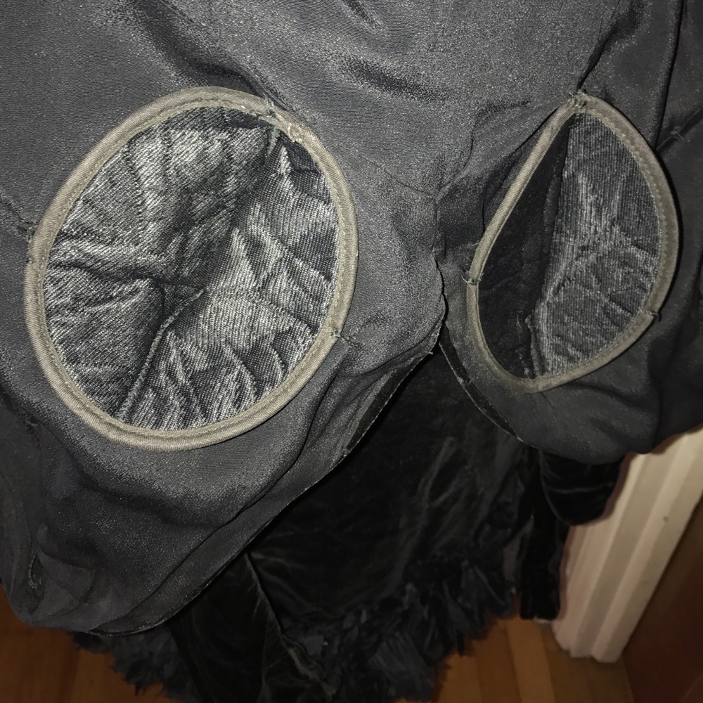 Swanky Vintage 50s Folmar NY Velvet Cocktail Dress - Picture 8 of 8