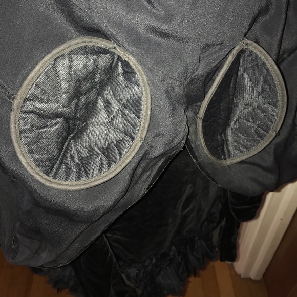 Swanky Vintage 50s Folmar NY Velvet Cocktail Dress - Picture 8 of 8