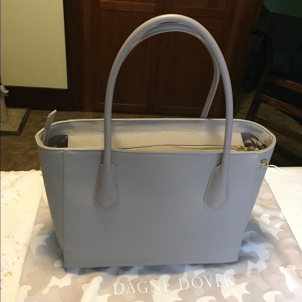 Dagne Dover 15 inch Legend Tote in Bleecker Blush