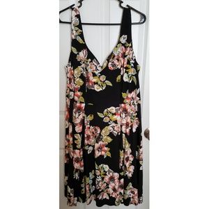 ⚠️FINAL PRICE⚠️ Black floral dress