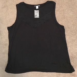 H&M Lace Tank. Size XL