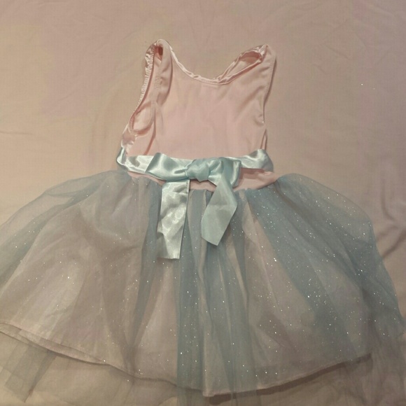 4 to 6x girl's glitter net dress - Picture 2 of 2