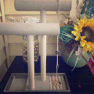 Cloe & Isabel 3 tier sterling necklace