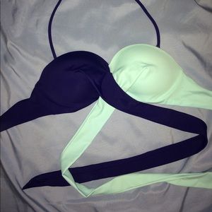 PINK swim top that ties in the back