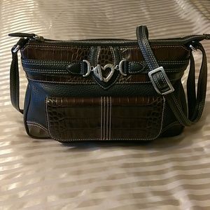 Vintage Brighton Brittany Cross body Organizer