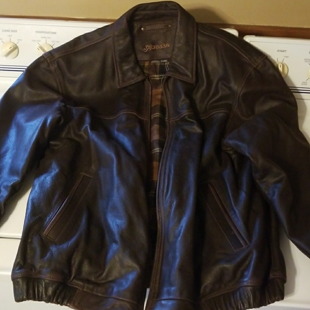 St. Johns leather jacket