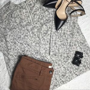 Gibson Full Back Zipper Blouse