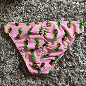 Forever 21 Swim - Forever 21 Swim | pineapple print pink bottom sz S Forever 21 Swim - Forever 21 Swim | pineapple print pink bottom sz S