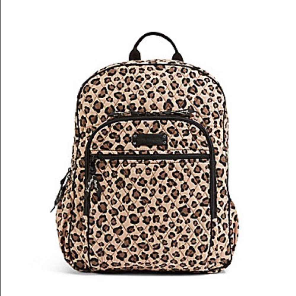 Vera Bradley "Leopard Chic" Campus Backpack
