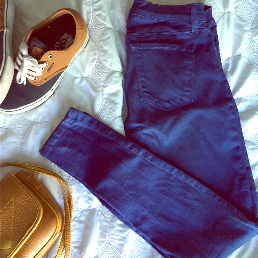 J Brand Indigo Super Skinny Jeans