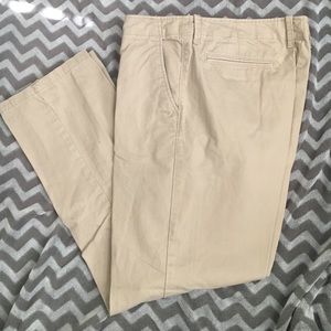 Men's khaki straight pants 38 x 34
