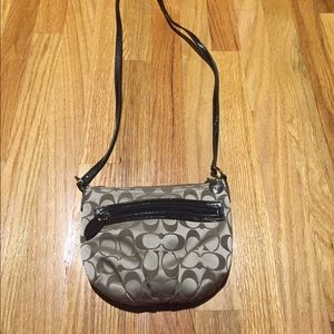 Coach cross body bag