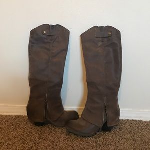 Fergie Knee High Lundry Boots