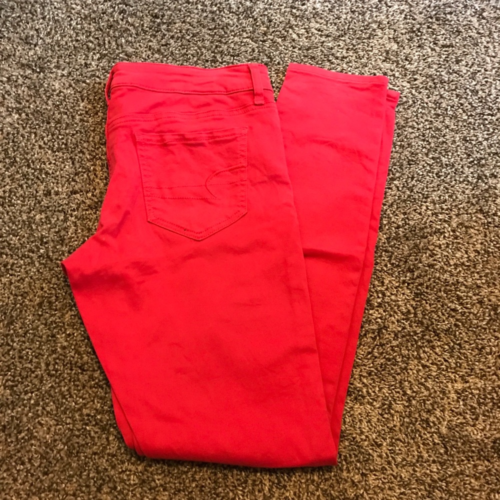 Red Jeggings