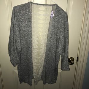 Longsleeve lace cardigan