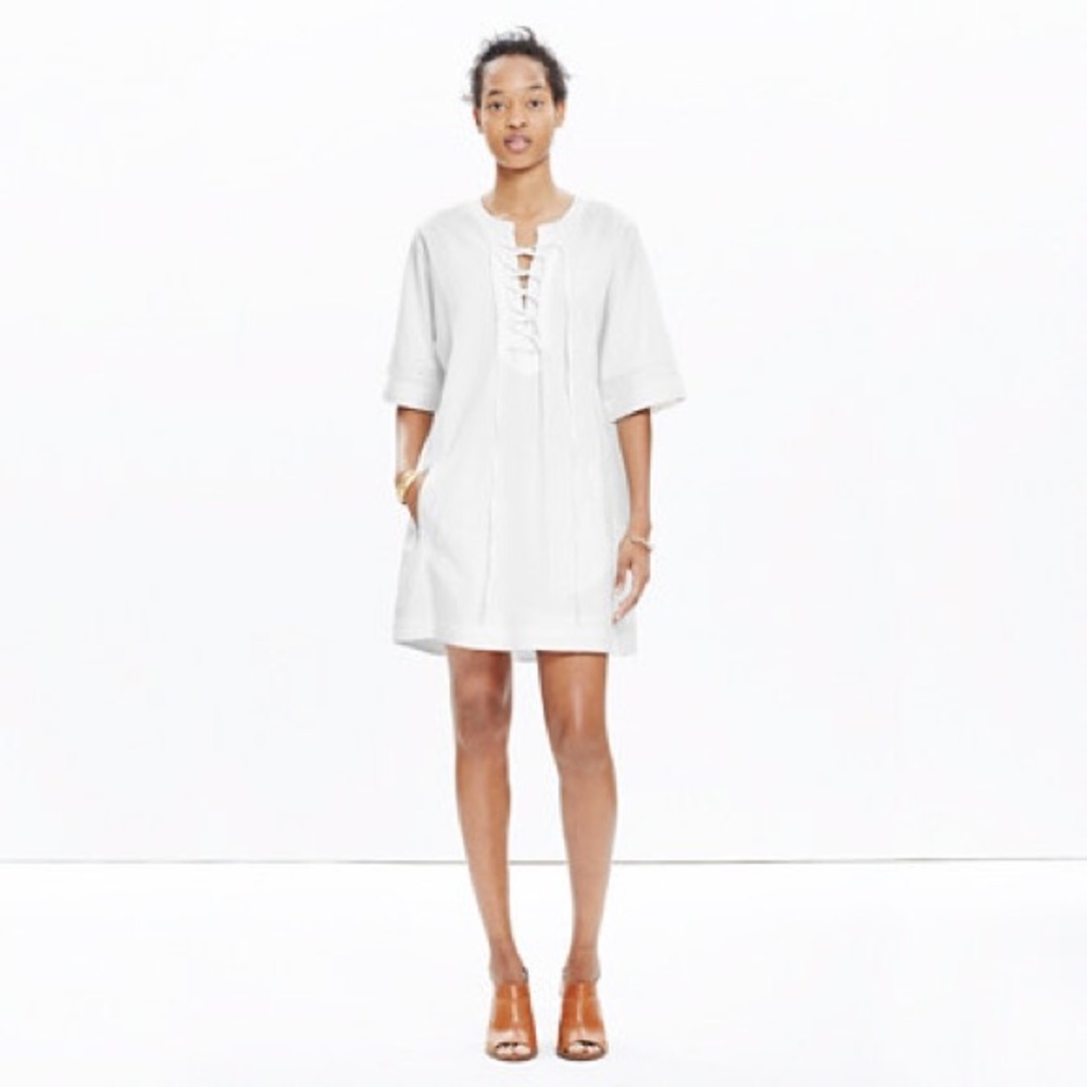 Madewell x Daryl K® Beverly lace-up dress