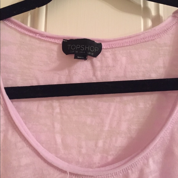 Light pink topshop tank top - Picture 3 of 3