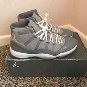 Men's Size 12 Jordan Cool Grey 11s