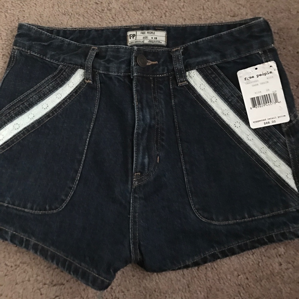 Free people sweet surrender high waisted shorts