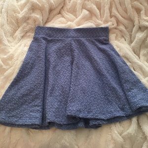 Textured Vintage Skater Skirt
