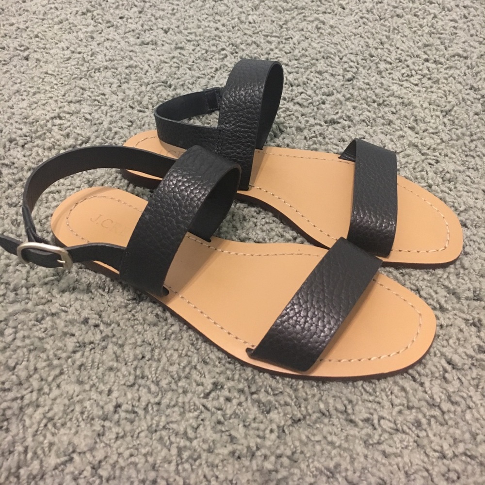 Jcrew Jules Leather Sandals