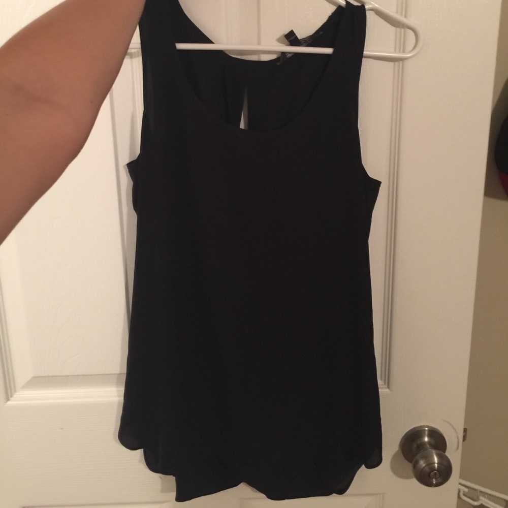 Black express top