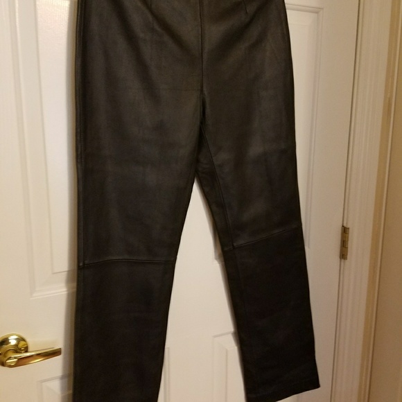 Brand new Nancy Bolen Black lamb leather 10 - Picture 1 of 5
