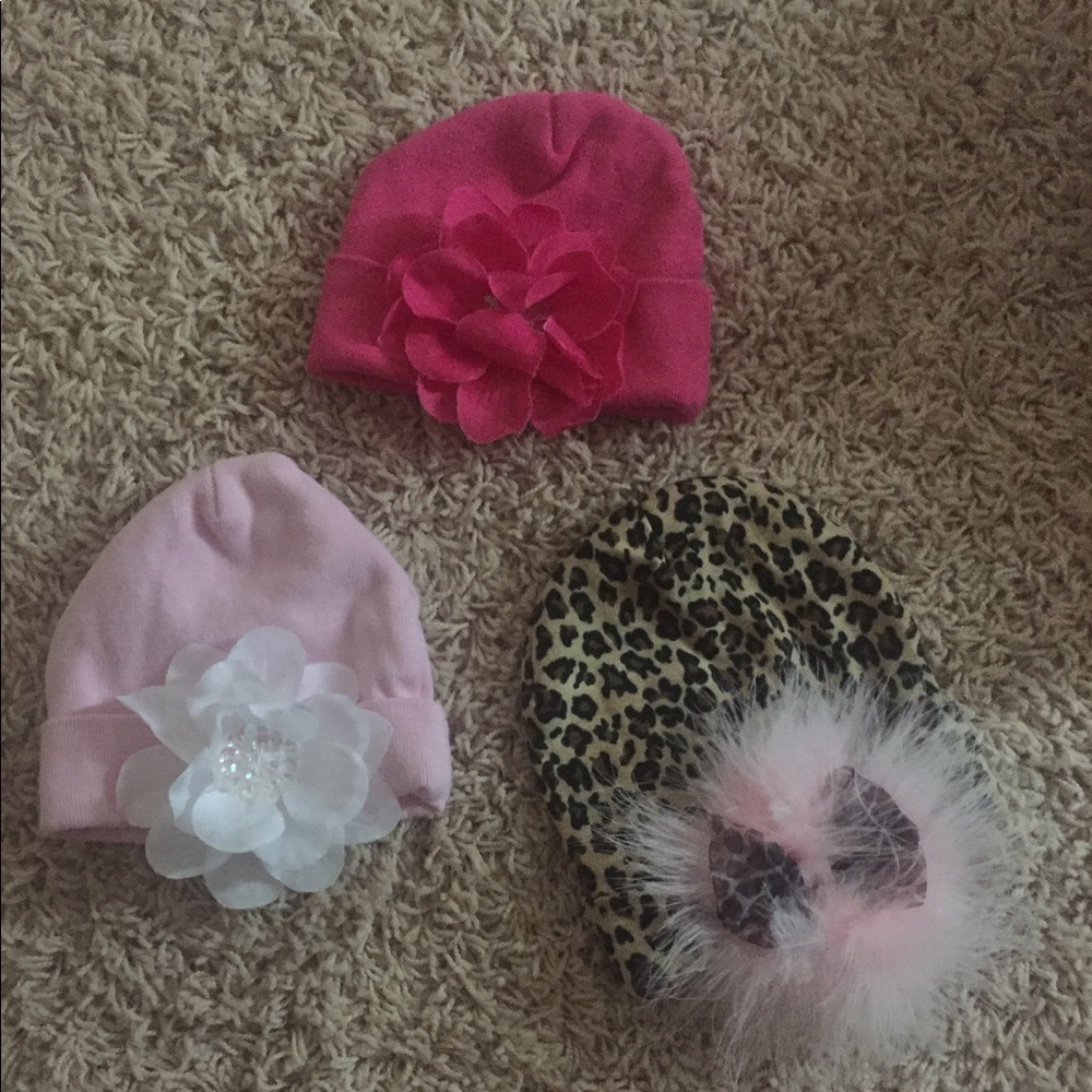 Plh Baby girl hats