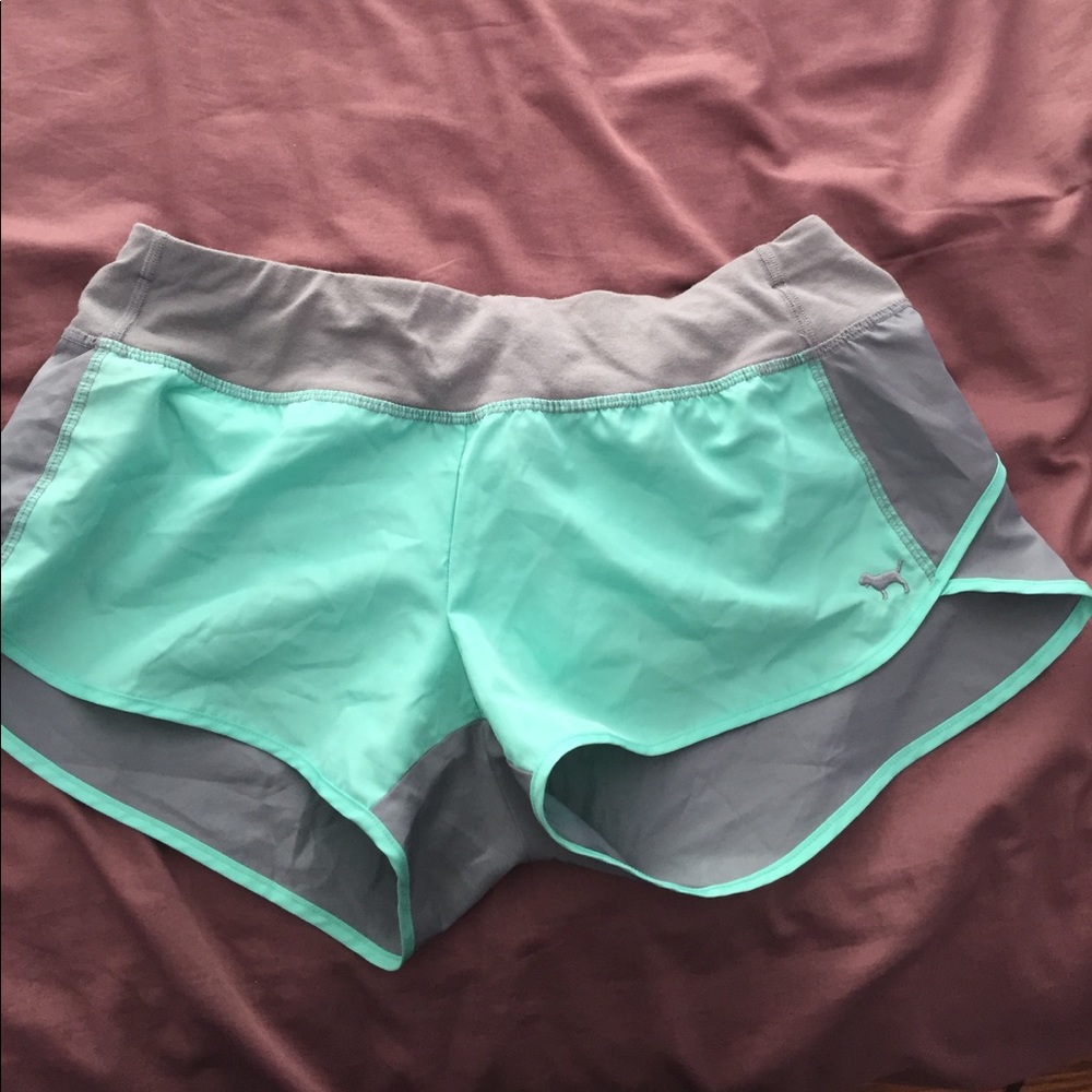 Pink fitness shorts