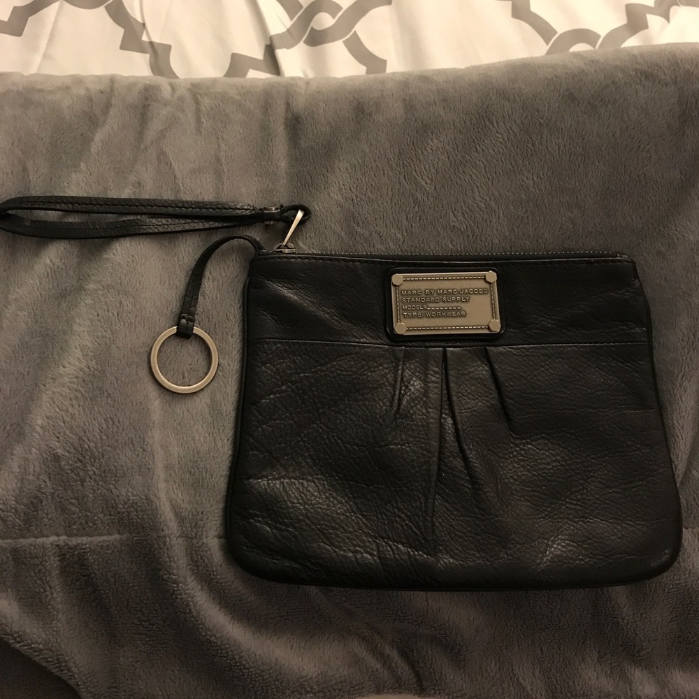 Authentic Marc by Marc Jacobs black wristlets bag
