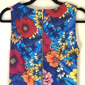 Modcloth Dresses - Closet London Blue Floral Dress Modcloth Dresses - Closet London Blue Floral Dress