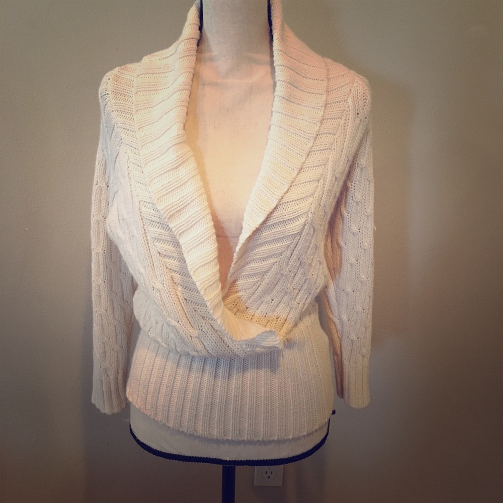Cozy cream sweater