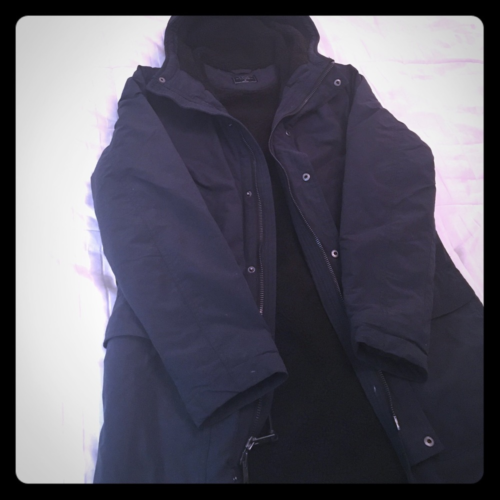 Blue Abercrombie and Fitch Coat