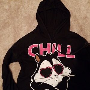 Cropped hoodie