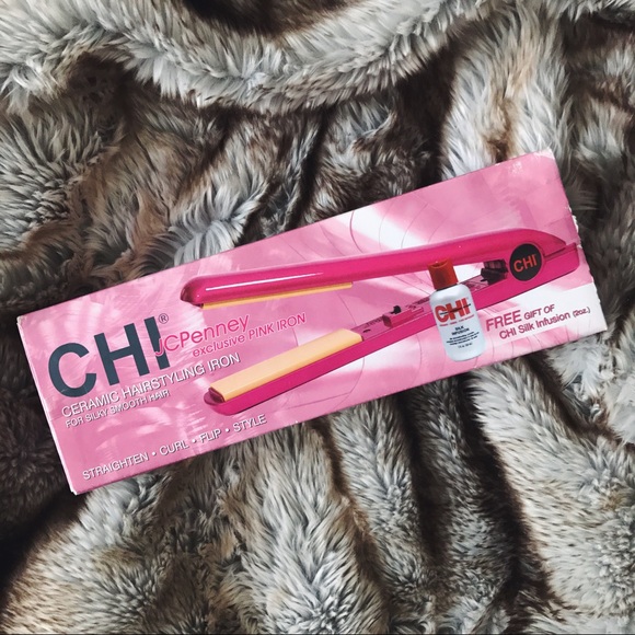 CHI Accessories - CHI Pink Ceramic Hairstyling Flatiron