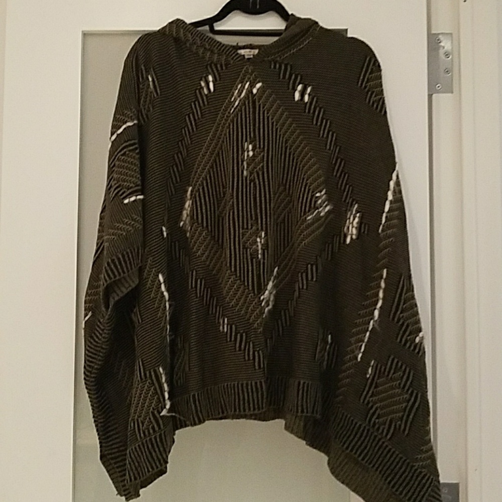 Urban Outfitters Sweater Poncho