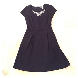 Banana Republic Dress with Jeweled Neckline