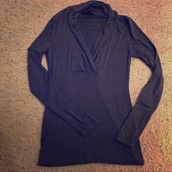 Charcoal Banana Republic top - Picture 1 of 4