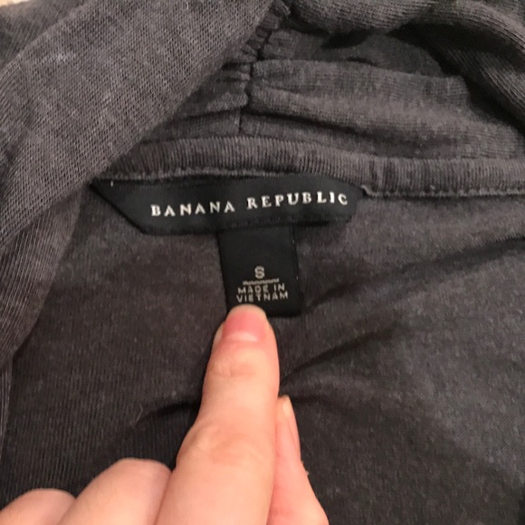 Charcoal Banana Republic top - Picture 2 of 4
