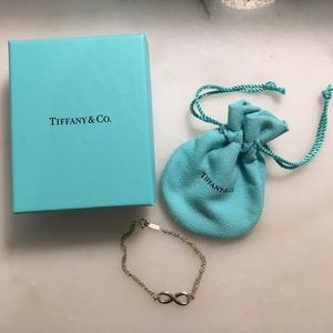 Tiffany & Co. infinity silver bracelet