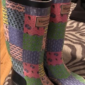 Vineyard vines rain boots
