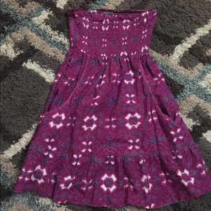 Short Purple dress