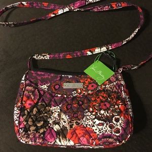 Very Bradley Little Crossbody Purse (Rosewood)