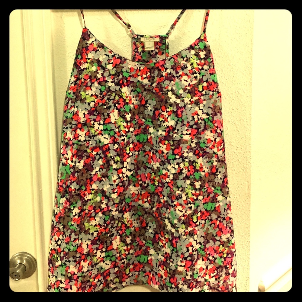J. Crew Floral Tank Top - Size 6
